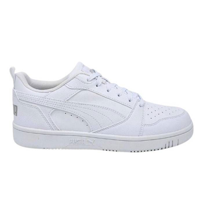 Puma Chaussure Puma Modèle Rebound V6 Lo Jr - Coleur Blanc