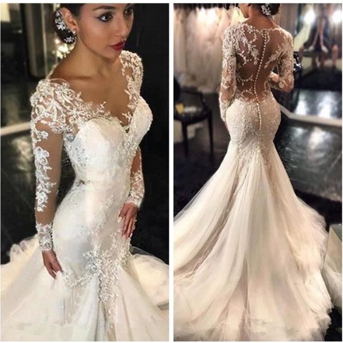 Robe de mariée sirène princesse cheap