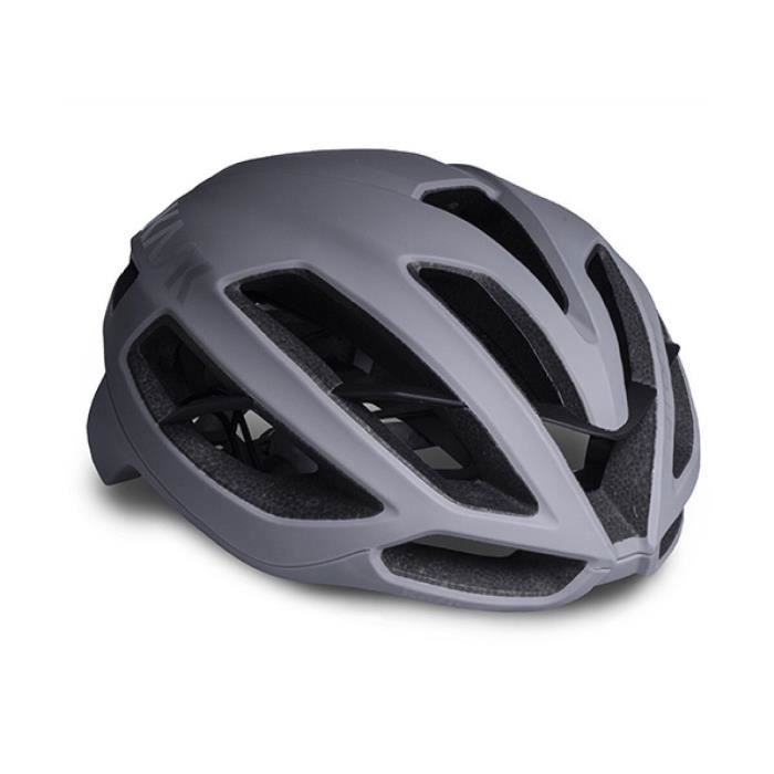 Casque de vélo Kask Protone - Gris mat - 59/62 cm - Léger et résistant en Kevlar