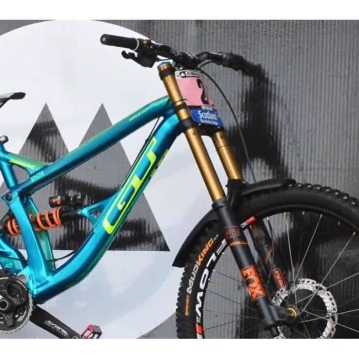 Fox Racing Mudhugger Garde-boue Avant à Visser Long Evo Pour Fourche Fox 27,5-29 VTT à Suspension Complète, L 515 Mm X L 90 Mm, Fixations Et Outils Inclus Mtb 29 Full