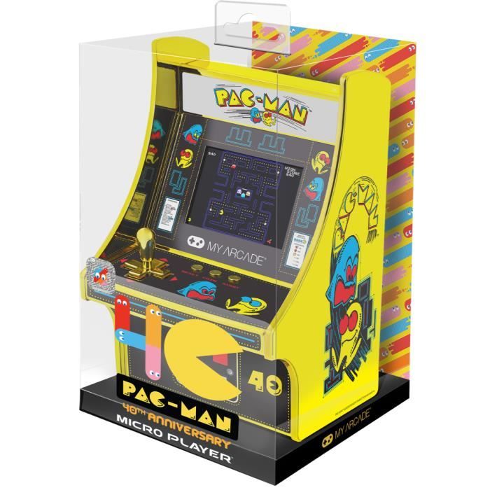 Rétrogaming-My Arcade - Micro Player Pac-Man 40th Anniversary (Premium Edition) - RétrogamingMy Arcade