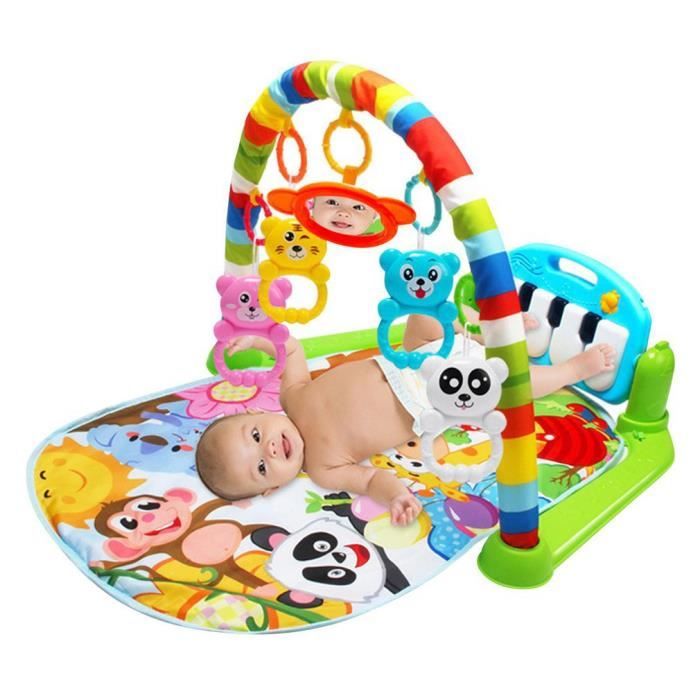 Jouets Et Jeux Tapis De Jeu De Fitness Pour Bebe Piano Musical Gym Tapis Jouet Educatif Jeux Educatifs