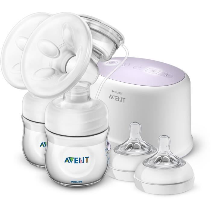 Photo de philips-avent-tire-lait-electrique-double-avec-coussin-masseur