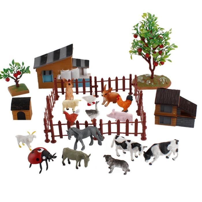 1 set / 28pcs Mini Figurines d