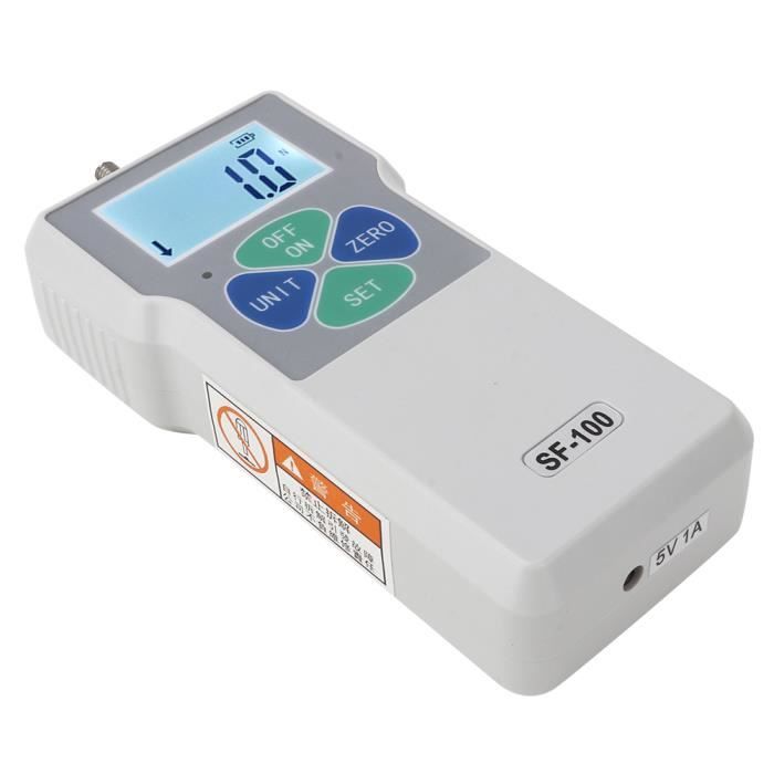 Dynamomètre Numérique Testeur De Traction Portable 500N - Plage 2N-500N, Neuf, UK
