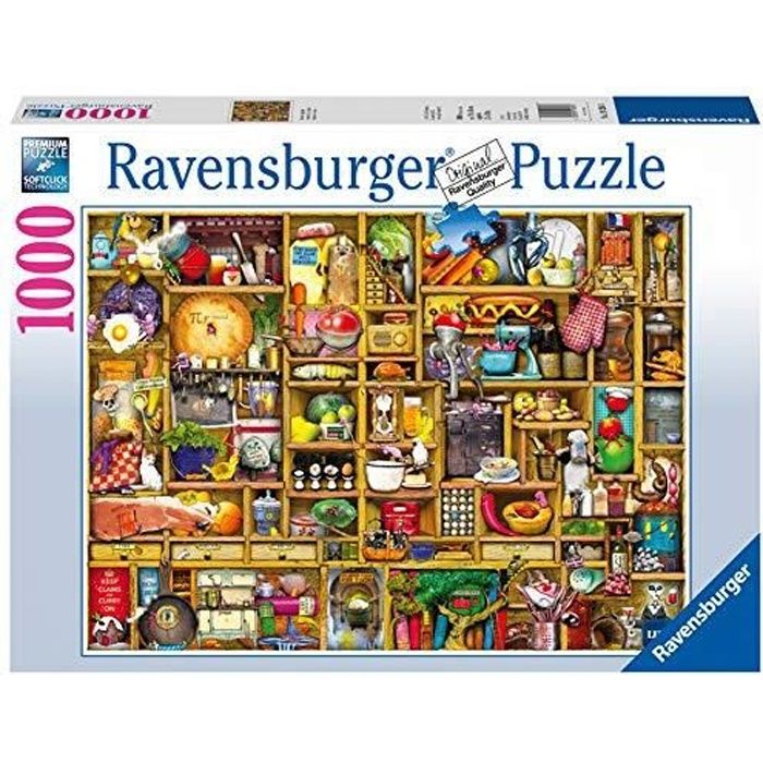 Puzzle 1000 Pièces Maison Chaleureuse - 70x50cm - Carton Recyclable - Affiche Incluse - Pour Adultes Et Familles