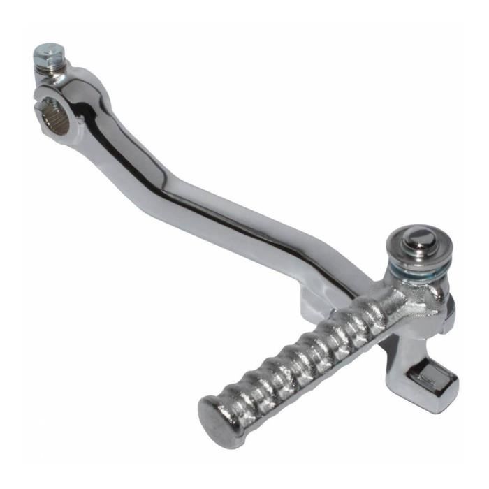 Jeu De Poignées De Guidon Replay Alu Full Pour Scooter MBK Booster 50, Yamaha BWS 50, Aerox Chrome
