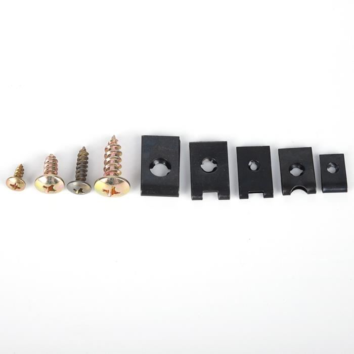 Clips En U à Ressort En Acier Inoxydable Pour Câbles Solaires - Fixation Rapide Pour Panneaux Solaires, Remorques, Câblage