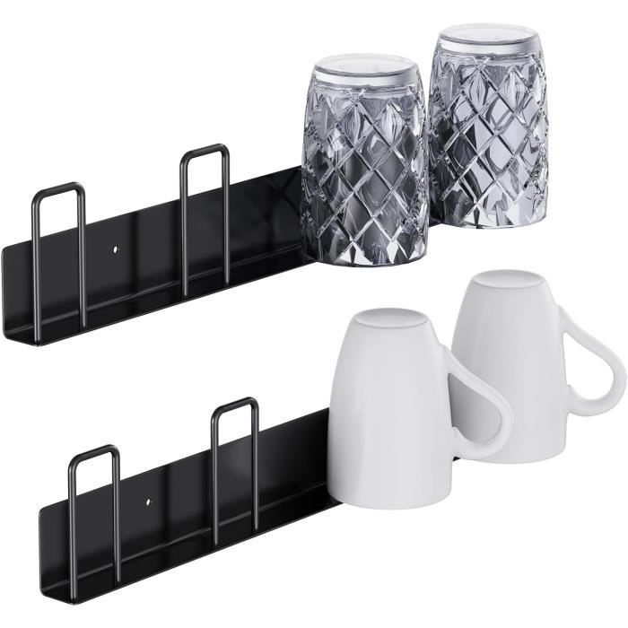 5PCS Tasse Rangement Crochets Porte Tasse à Suspendre Porte-tasses Sous 5PCS Tasse Rangement Crochets Porte Tasse à Suspendre Porte-tasses Sous