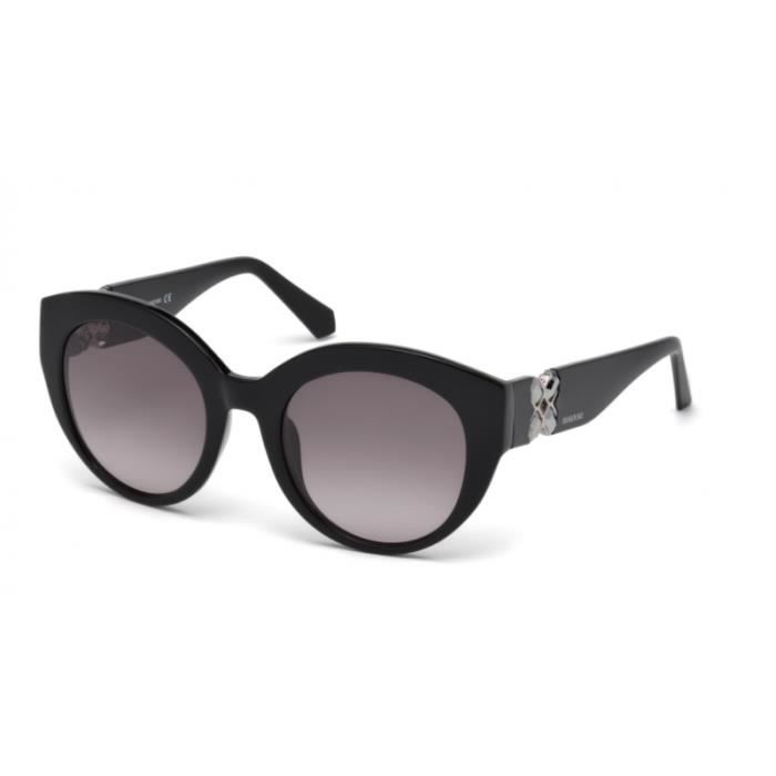 Lunettes de soleil femme Swarovski SK0140 01B Noir 52 22 Achat