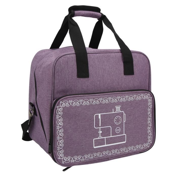 Mallette De Transport Pour Machine à Coudre – Housse Portable Nylon Avec Poches Et Anti-Poussière