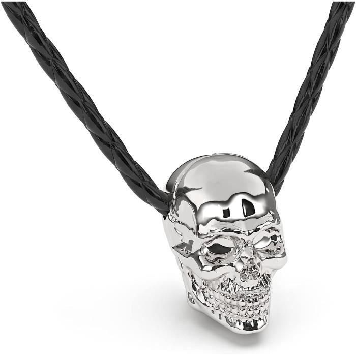 Collier Tête de Mort Rouge Kreepsville666 Collier Tête de Mort Rouge Kreepsville666