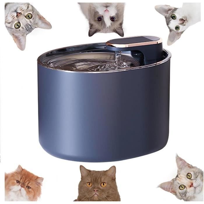 Fontaine À Eau Pour Chat , 3L UltraSilencieuse Fontaine À Eau Animaux Fontaine Eau Chat , Pour