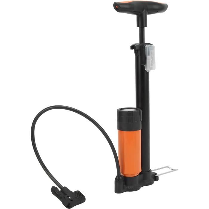 Kit Pompe à Vélo 24 Pièces – Pompe Compacte, Double Valve Presta/Schrader, Patchs, Leviers, Boîte De Rangement