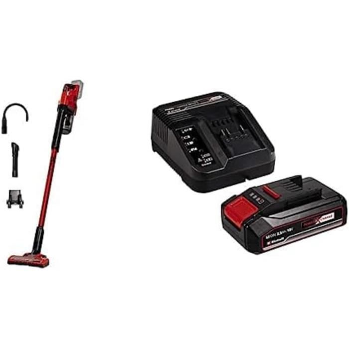 Kit Accessoires Pour Aspirateur Einhell TE-SV 18 Li – Flexible 36 Mm + Buse Tissus + Buse Universelle – Pour Canapé, Voiture, Recoins