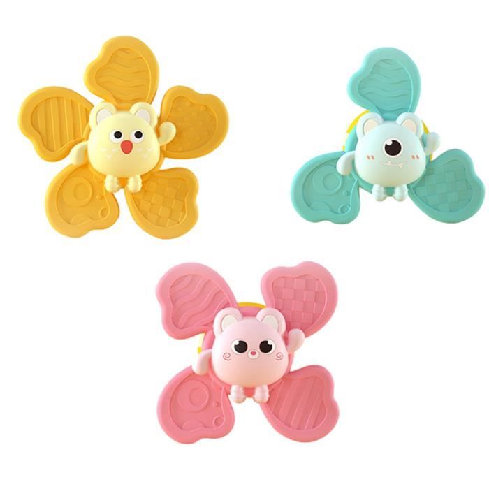 Jouets de bain de bébé ventouses de baignoire jouet spin de remplissage Jouets de bain de bébé ventouses de baignoire jouet spin de remplissage