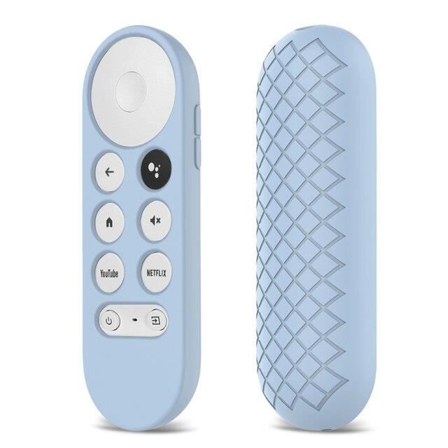 Étui En Silicone Pour Télécommande Xiaomi XMRM-P3 - Bleu Lumineux - Antidérapant Avec Lanière