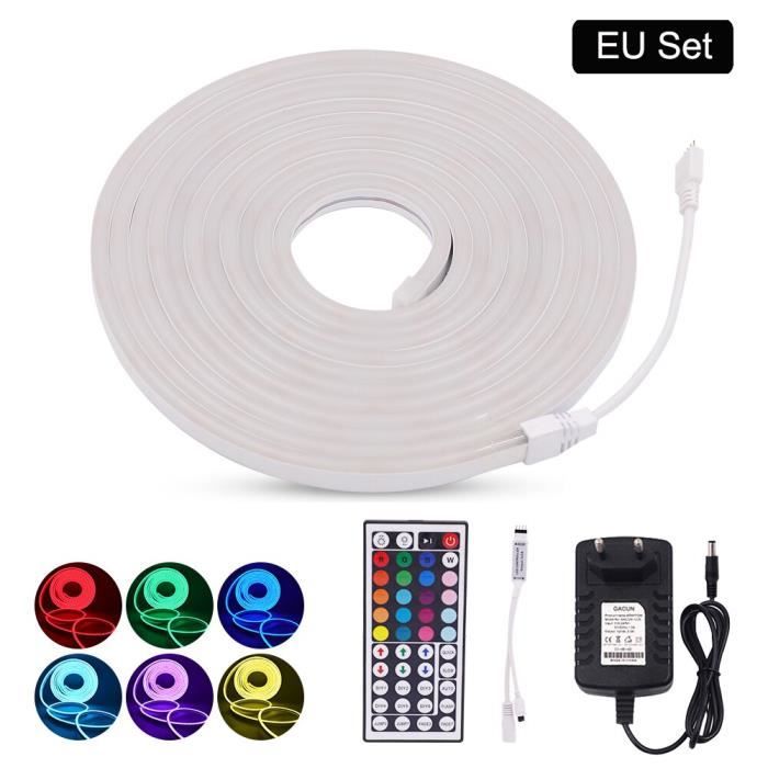 GOMING 5M WS2812B DC 5V Bande Lneuse à LED Aessable Individuellement