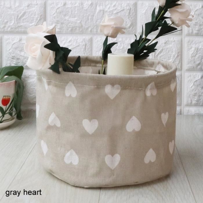 PANIER DE RANGEMENT Tressé Récipients Avec Couvercles Bureau EUR 18,99 - FR