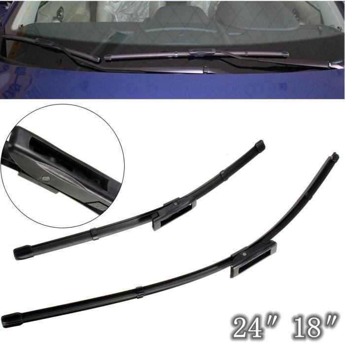 RENAULT MEGANE 2002-2006 Avant Pare-brise Balais d'essuie-glace avec spoiler 24" 18"