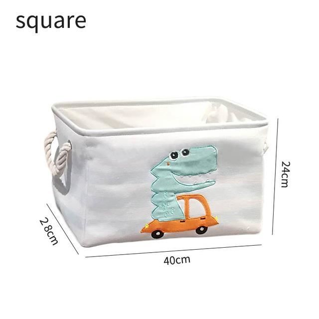 Panier a linge panier rangement de coton, panier de rangement pour enfants, bébé, décoration de