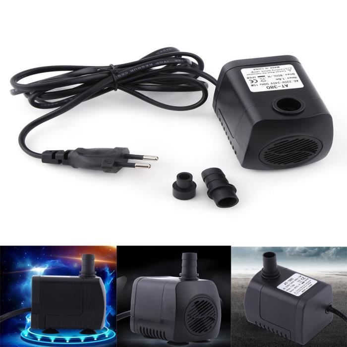 Comparer les prix de Pompe à eau d'Aquarium Submersible noire de 15 po à économie d'énergie Fountain Air Aquarium