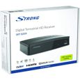 STRONG SRT 8209 Décodeur TNT Full HD DVB-T2, Récepteur HEVC avec fonction enregistreur (HDMI, Péritel/SCART, USB, LAN, RSS) Noir-1