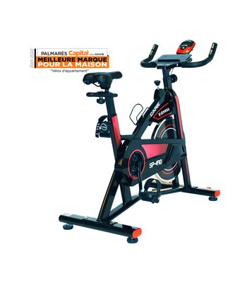 Velo de biking CARE SP 490 Resistance mecanique Poids de la roue d inertie 14 kg Usage occasionnel Cdiscount Sport