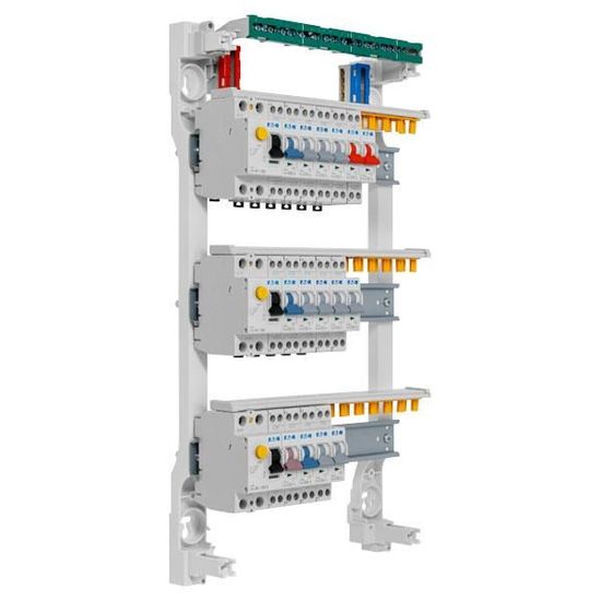 Coffret électrique pré-équipé - 3 rangées - 39 modules - 3 ID/11  disjoncteurs - EasyConnect - Thomson