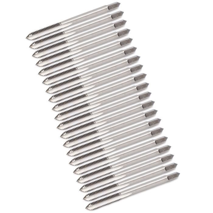 QUARKZMAN 2pcs Tarauds À Filet Hélicoïdal 6-32 UNC 2B Taraud À Filetage Machine, Outil De Réparation De Taraudage Vis, Revêtement Titane, Acier Rapide (HSS) M2 QUARKZMAN 2pcs Tarauds À Filet Hélicoïdal 6-32 UNC 2B Taraud À Filetage Machine, Outil De Réparation De Taraudage Vis, Revêtement Titane, Acier Rapide (HSS) M2