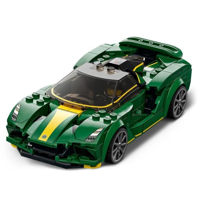 LEGO® 76907 Speed Champions Lotus Evija Voiture de Course, Jouet Réduit  Avec Minifigure de Pilote de Course, Jouet Pour Enfants - Cdiscount Jeux -  Jouets