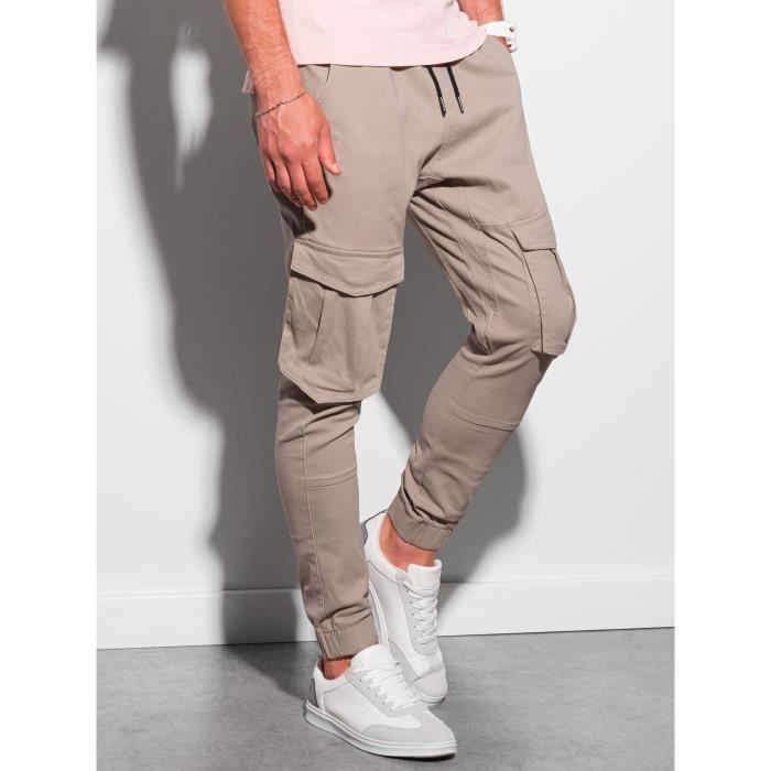 Pantalon Jogger Cargo - Ombre - Pour Homme - Beige Beige - Cdiscount  Prêt-à-Porter