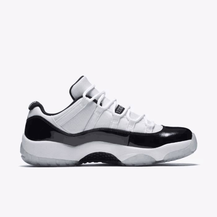 NIKEX Air Jordanx 11 Retro Low Concord Blanche et Noir Homme Femme