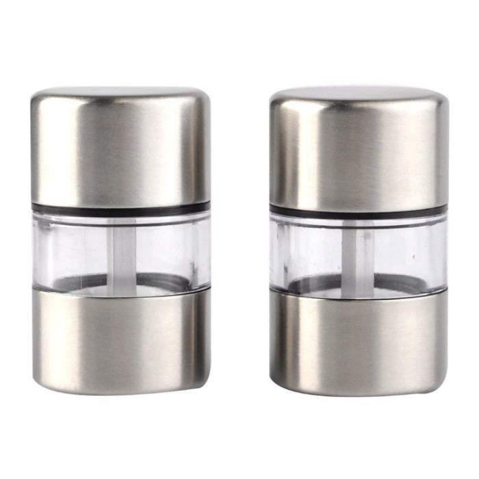 Moulin électrique 800G – Acier Inox, Pour Café, épices, Herbes – Biolomix