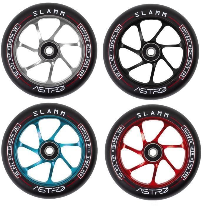 Roue Trottinette Freestyle SLAMM Astro Wheels Red - Trottinette - Achat &  prix