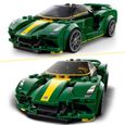 LEGO® 76907 Speed Champions Lotus Evija Voiture de Course, Jouet Réduit Avec Minifigure de Pilote de Course, Jouet Pour Enfants-2