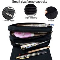 Trousse Italienne Grande Capacité - Porte-Stylo, Cosmetics - Motif Dessin Animé Pour Enfants, Étudiants - 5