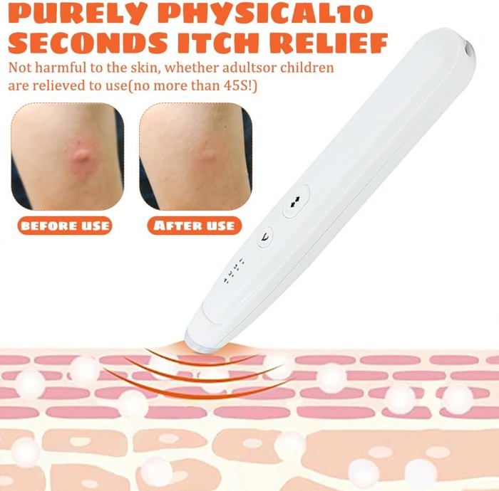 Stylo Chauffant Anti-moustiques USB, Guérisseur De Piqûres Rechargeable