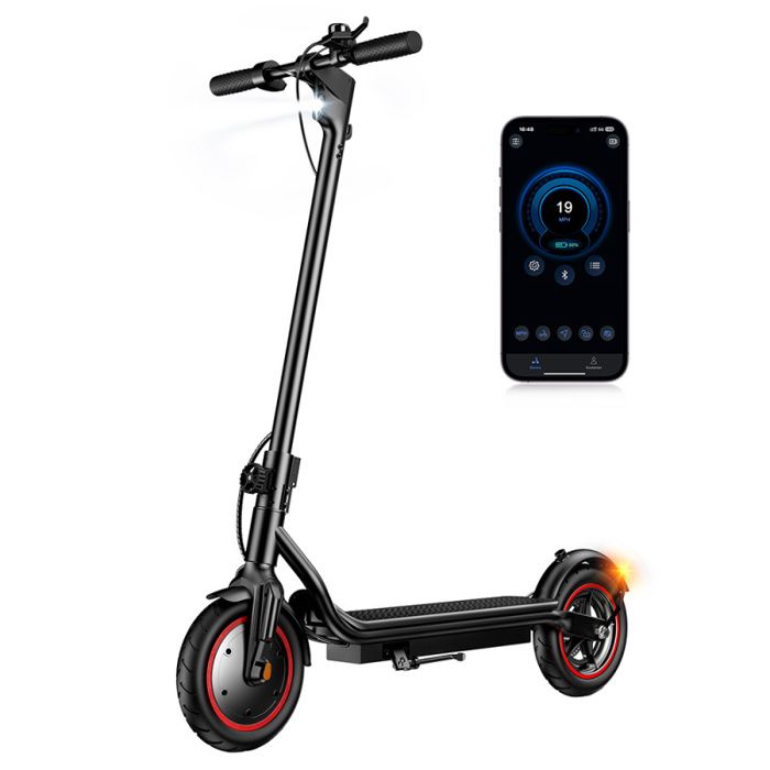 Trottinette électrique IScooter Pliable 8,5 Pouces - Parfaite Pour Ados Et Adultes, Moteur 350W, Autonomie 30 Km, Vitesse Max 25 Km/h, Charge 100 Kg - 6