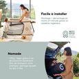 Babymoov Lit parapluie Moov&Sleep - Ultra Compact & Léger (<5kg) - Montage/Pliage rapide et simple - Intérieur/Extérieur, Sable-3