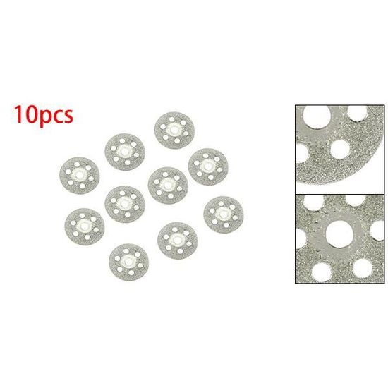 sourcing map 16mm verre diamant a scie Couper Coupe roue disques 5pcs