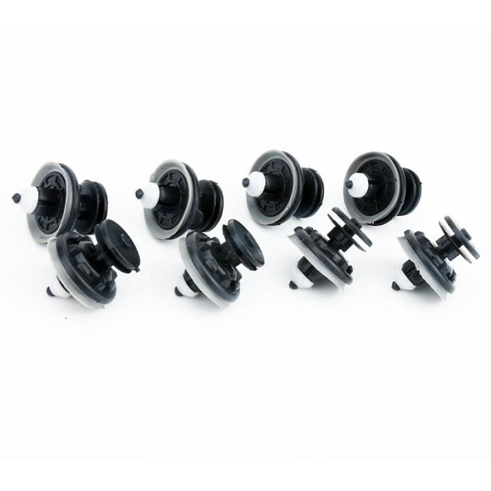Lot De 20 Clips Fixation Voiture LPZMPZ - Compatible VW, Audi, Seat, Skoda - Métal - 4B0867276A