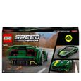 LEGO® 76907 Speed Champions Lotus Evija Voiture de Course, Jouet Réduit Avec Minifigure de Pilote de Course, Jouet Pour Enfants-5