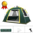 Tente extérieure automatique à ouverture rapide tente de camping étanche à la pluie multi-personnes camping tente à quatre côtés-0