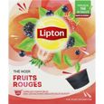LIPTON Thé Noir Fruits Rouges 12 Capsules - 33 g-0