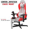 Flight Sim Chair Mounts Center Joystick Chair Mount Pour Thrustmaster T-Flight Hotas 4 & Warthog Flight Stick & T16000M Fcs &[J295]-0