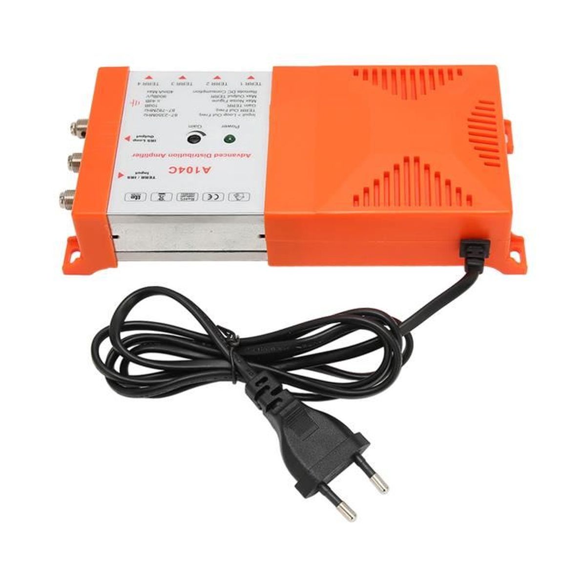 Amplificateur De Distribution 4 Voies Faible Bruit à Gain élevé A104C