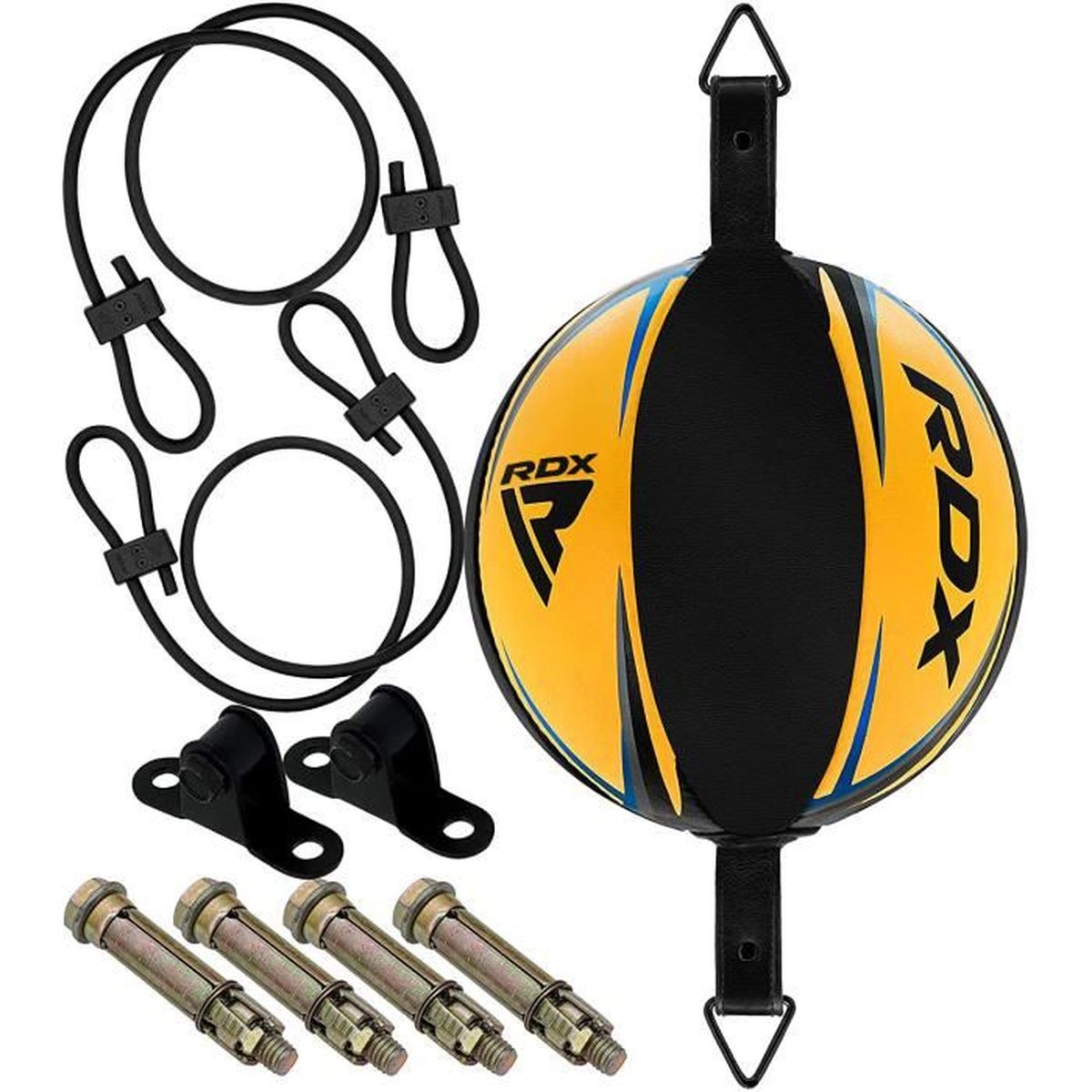 RDX Double End Vitesse Ball Cuir De Vachette Bag Corde Attache Poire de