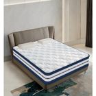 YIDATONG Matelas 140x200cm - Ép 27cm - Sommeil Réparateur - Matelas livrés roulés -Coton de fibre aérobie - 7 Zones de Confort