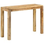 Table Console VidaXL En Bois D'Ingénierie - Design Chêne Marron Avec Rangement